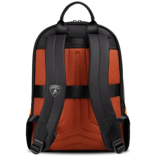 Automobili Lamborghini Backpacks|Bags-- Backpack - Black - Made in Italy - Luxury Exclusive Collection - Avvenice