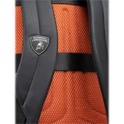 Automobili Lamborghini Backpacks|Bags-- Backpack - Black - Made in Italy - Luxury Exclusive Collection - Avvenice