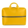 Automobili Lamborghini Bags|Luggage-- Briefcase - Yellow - Made in Italy - Luxury Exclusive Collection - Avvenice