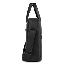 Automobili Lamborghini Bags-- Briefcase - Black - Made in Italy - Luxury Exclusive Collection - Avvenice