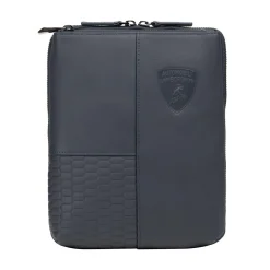 Automobili Lamborghini Bags-- Bodybag - Blue - Made in Italy - Luxury Exclusive Collection - Avvenice