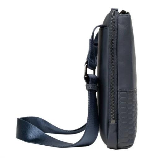 Automobili Lamborghini Bags-- Bodybag - Blue - Made in Italy - Luxury Exclusive Collection - Avvenice