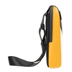 Automobili Lamborghini Bags-- Bodybag - Black- Made in Italy - Luxury Exclusive Collection - Avvenice
