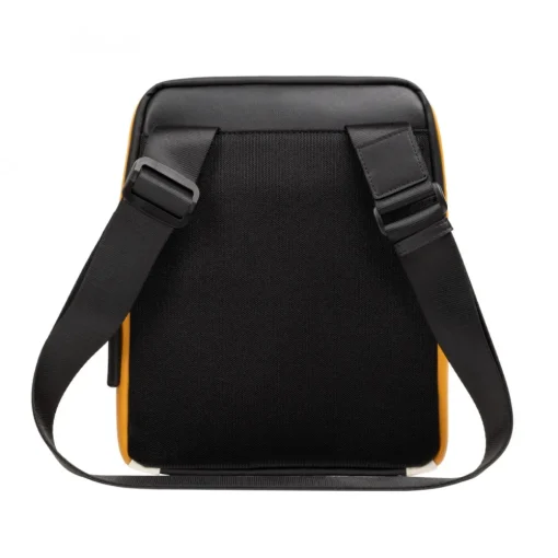 Automobili Lamborghini Bags-- Bodybag - Black- Made in Italy - Luxury Exclusive Collection - Avvenice