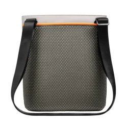 Automobili Lamborghini Bags-- Bodybag - Grey - Made in Italy - Luxury Exclusive Collection - Avvenice