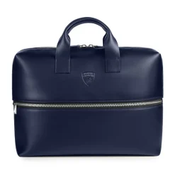 Automobili Lamborghini Luggage|Bags-- Briefcase - Blue - Made in Italy - Luxury Exclusive Collection - Avvenice