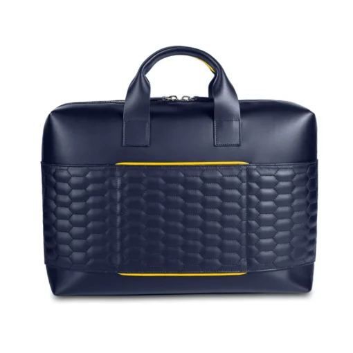 Automobili Lamborghini Luggage|Bags-- Briefcase - Blue - Made in Italy - Luxury Exclusive Collection - Avvenice