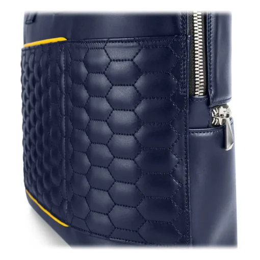 Automobili Lamborghini Luggage|Bags-- Briefcase - Blue - Made in Italy - Luxury Exclusive Collection - Avvenice