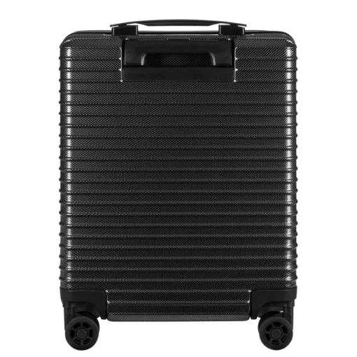 Automobili Lamborghini Luggage-- Trolley - Black - Made in Italy - Luxury Exclusive Collection - Avvenice