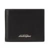 Automobili Lamborghini Wallets-- Wallet - Black - Made in Italy - Luxury Exclusive Collection - Avvenice