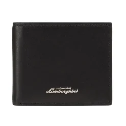 Automobili Lamborghini Wallets-- Wallet - Black - Made in Italy - Luxury Exclusive Collection - Avvenice