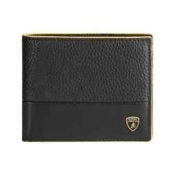 Automobili Lamborghini Wallets-- Wallet - Black - Made in Italy - Luxury Exclusive Collection - Avvenice