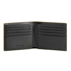 Automobili Lamborghini Wallets-- Wallet - Black - Made in Italy - Luxury Exclusive Collection - Avvenice