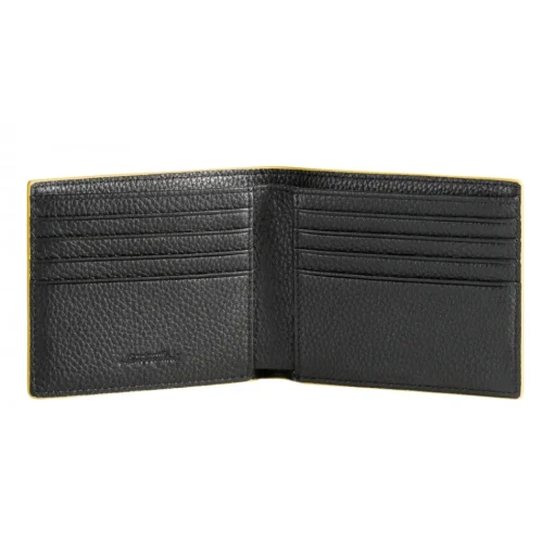 Automobili Lamborghini Wallets-- Wallet - Black - Made in Italy - Luxury Exclusive Collection - Avvenice