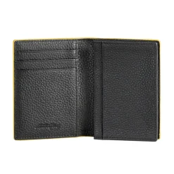 Automobili Lamborghini Wallets-- Wallet - Black - Made in Italy - Luxury Exclusive Collection - Avvenice