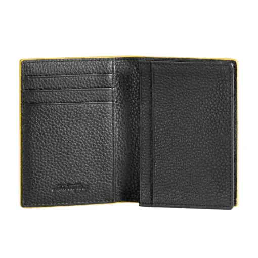 Automobili Lamborghini Wallets-- Wallet - Black - Made in Italy - Luxury Exclusive Collection - Avvenice