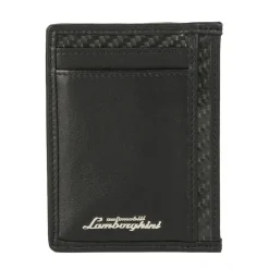 Automobili Lamborghini Wallets-- Wallet - Black - Made in Italy - Luxury Exclusive Collection - Avvenice