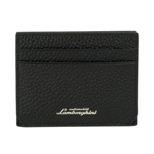 Automobili Lamborghini Wallets-- Wallet - Black - Made in Italy - Luxury Exclusive Collection - Avvenice