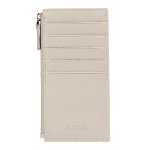 Automobili Lamborghini Wallets-- Wallet - Grey - Made in Italy - Luxury Exclusive Collection - Avvenice