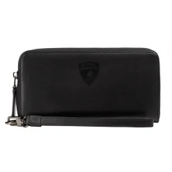 Automobili Lamborghini Wallets-- Wallet - Black - Made in Italy - Luxury Exclusive Collection - Avvenice
