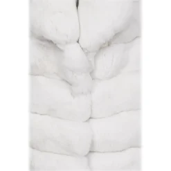 Avvenice Jackets-- Camille - Chinchilla Jacket - Black & White - Furs - Coats - Luxury Exclusive Collection -