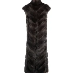 Avvenice Jackets-- Charlotte - Sable Coat - Waistcoat - Furs - Coats - Luxury Exclusive Collection -