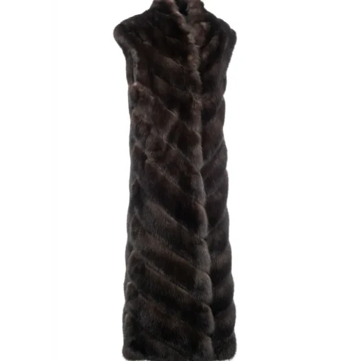 Avvenice Jackets-- Charlotte - Sable Coat - Waistcoat - Furs - Coats - Luxury Exclusive Collection -