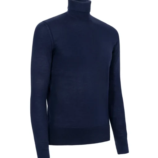 Avvenice Knitwears-- Finis - Man Loro Piana Extrafine Cashmere Turtleneck Sweater - Blue - Knitwear - Luxury Exclusive Collection -