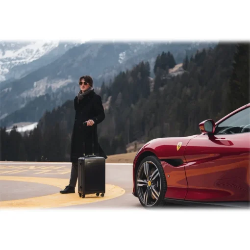 Avvenice Bags & Trolley|Luggage-- Horizon S - Carbon Fiber Trolley - Black - Handmade in Italy - Exclusive Luxury Collection -