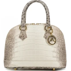 Avvenice Bags-- Imperium - Crocodile Bag - Himalaya Matt - Handmade in Italy - Exclusive Luxury Collection -