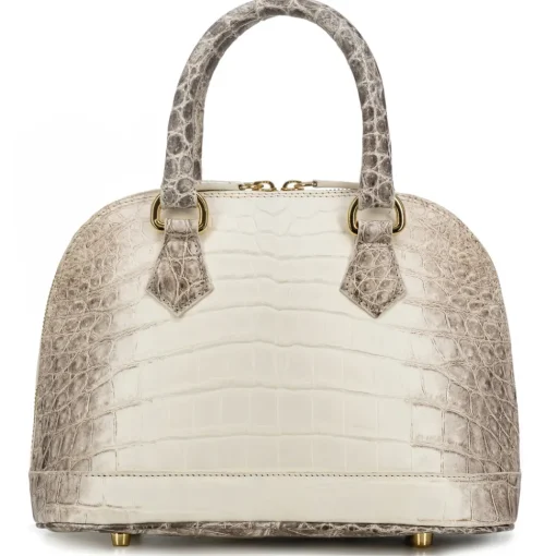 Avvenice Bags-- Imperium - Crocodile Bag - Himalaya Matt - Handmade in Italy - Exclusive Luxury Collection -