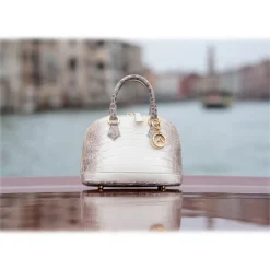 Avvenice Bags-- Imperium - Crocodile Bag - Himalaya Matt - Handmade in Italy - Exclusive Luxury Collection -