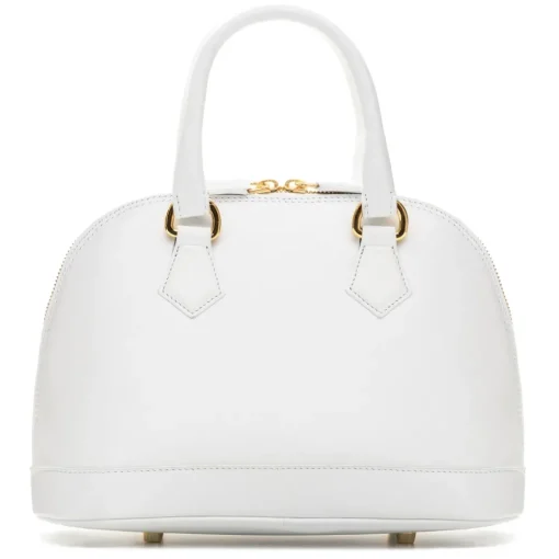 Avvenice Bags-- Imperium - Premium Leather Bag - White - Handmade in Italy - Exclusive Luxury Collection -