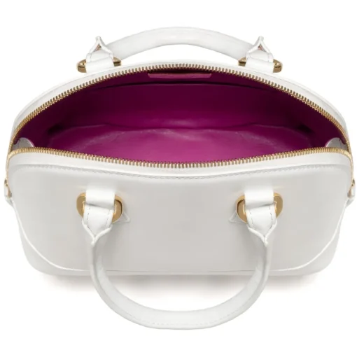 Avvenice Bags-- Imperium - Premium Leather Bag - White - Handmade in Italy - Exclusive Luxury Collection -