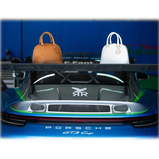 Avvenice Bags-- Imperium - Premium Leather Bag - White - Handmade in Italy - Exclusive Luxury Collection -