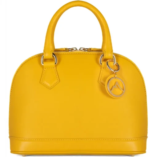 Avvenice Bags-- Imperium - Premium Leather Bag - Yellow - Handmade in Italy - Exclusive Luxury Collection -