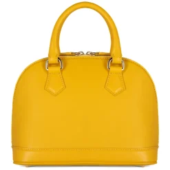 Avvenice Bags-- Imperium - Premium Leather Bag - Yellow - Handmade in Italy - Exclusive Luxury Collection -