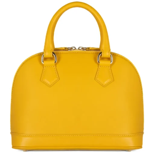 Avvenice Bags-- Imperium - Premium Leather Bag - Yellow - Handmade in Italy - Exclusive Luxury Collection -