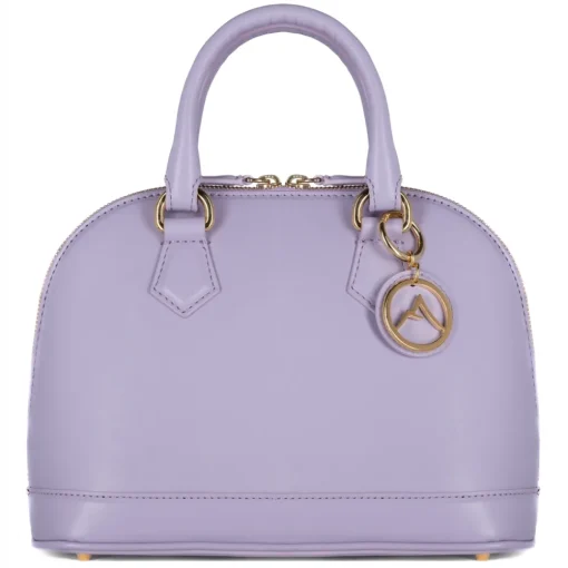 Avvenice Bags-- Imperium - Premium Leather Bag - Lilac - Handmade in Italy - Exclusive Luxury Collection -