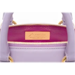Avvenice Bags-- Imperium - Premium Leather Bag - Lilac - Handmade in Italy - Exclusive Luxury Collection -