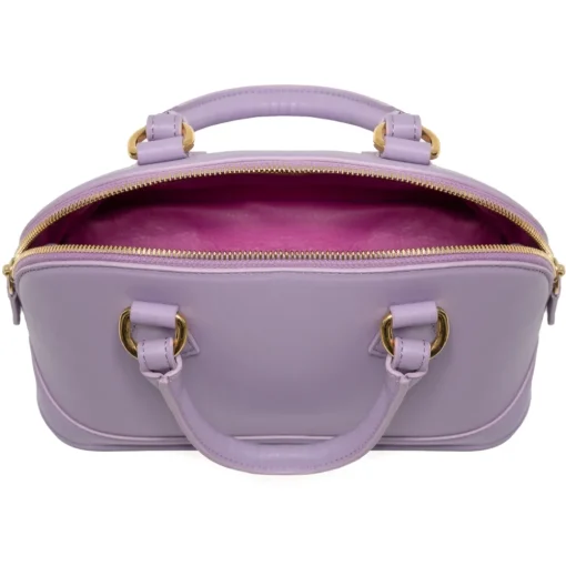 Avvenice Bags-- Imperium - Premium Leather Bag - Lilac - Handmade in Italy - Exclusive Luxury Collection -
