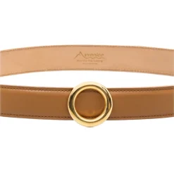 Avvenice Belts-- Iris - Premium Leather Belt - Canyon - Handmade in Italy - Exclusive Luxury Collection -