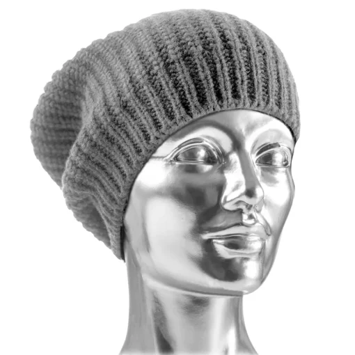 Avvenice Other Accessories|Scarves-- Precious Cashmere Cap - Grey - Handmade in Italy - Exclusive Luxury Collection -