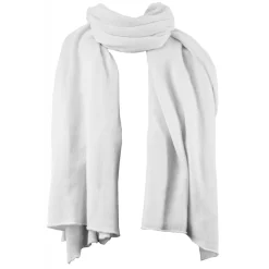 Avvenice Tops|Scarves-- Precious Cashmere Scarf - Pashmina - White - Handmade in Italy - Exclusive Luxury Collection -
