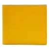 Avvenice Wallets-- Premium Leather Wallet - Yellow - Handmade in Italy - Exclusive Luxury Collection -