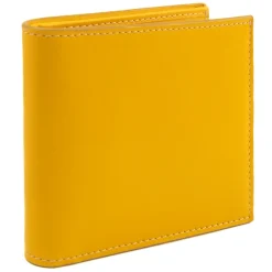 Avvenice Wallets-- Premium Leather Wallet - Yellow - Handmade in Italy - Exclusive Luxury Collection -