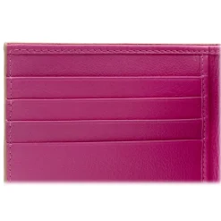 Avvenice Wallets-- Premium Leather Wallet - Canyon Fuchsia - Handmade in Italy - Exclusive Luxury Collection -