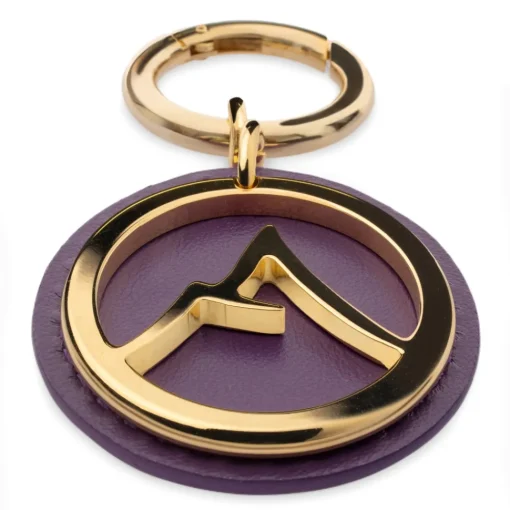 Avvenice Other Accessories-- Premium Leather Pendant - Purple - Keychain - Handmade in Italy - Exclusive Luxury Collection -