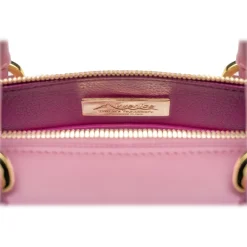 Avvenice Bags-- Thesaura - Premium Leather Bag - Pink - Handmade in Italy - Exclusive Luxury Collection -