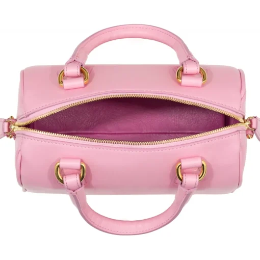 Avvenice Bags-- Thesaura - Premium Leather Bag - Pink - Handmade in Italy - Exclusive Luxury Collection -
